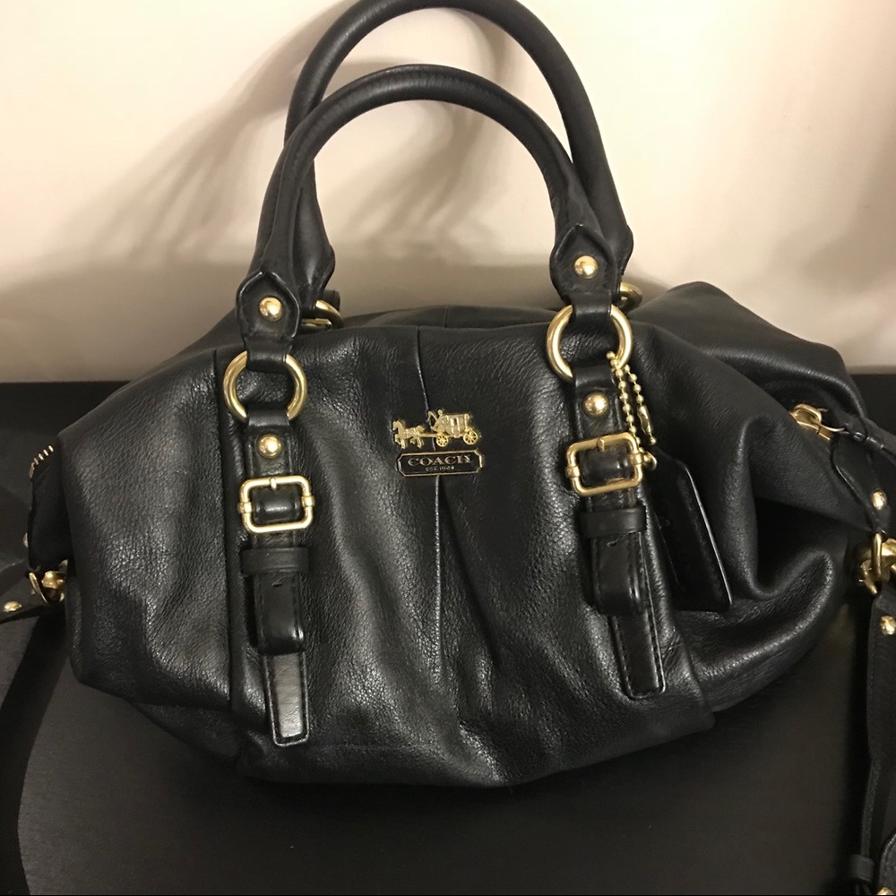 Coach leather satchel